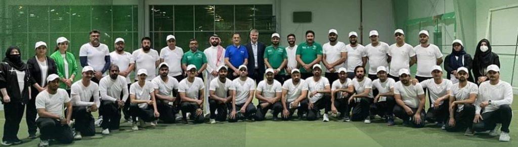 REGC the 1st High-Performance Academy success in the 1st ever ICC level 1 Cricket Coaching course in Saudi Arabia.