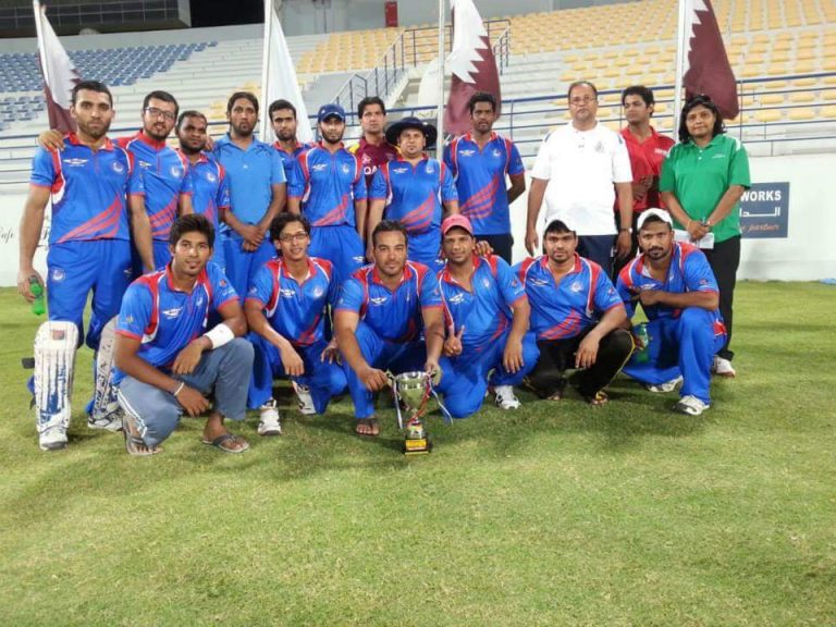 Represented Indian  expats Team in the Qatar